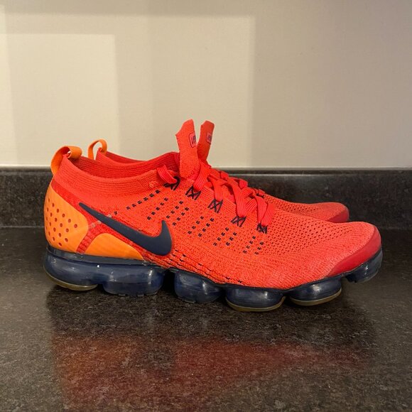 Nike Air VaporMax 2 Flyknit 'Red Orbit' - Size 11.5 - Picture 2 of 8